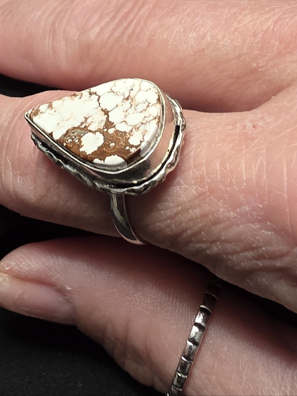 Wild Horse Stone & Sterling Silver Ring